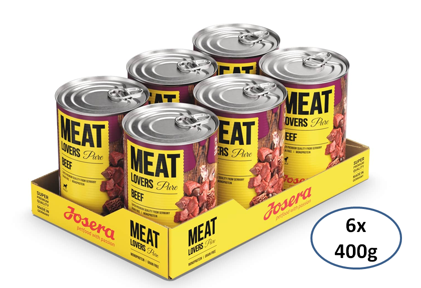 Josera Meat Lovers Pure Beef 6x400g