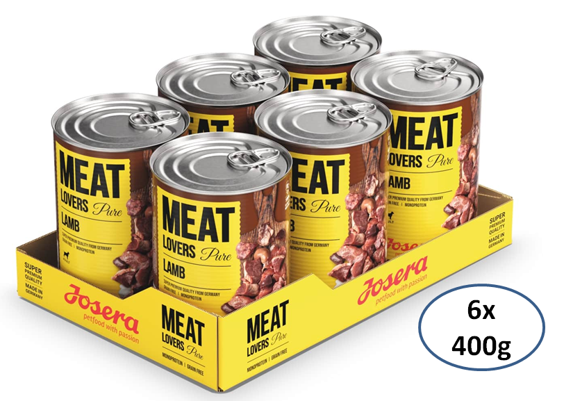 Josera Meat Lovers Pure Lamb 6x400g