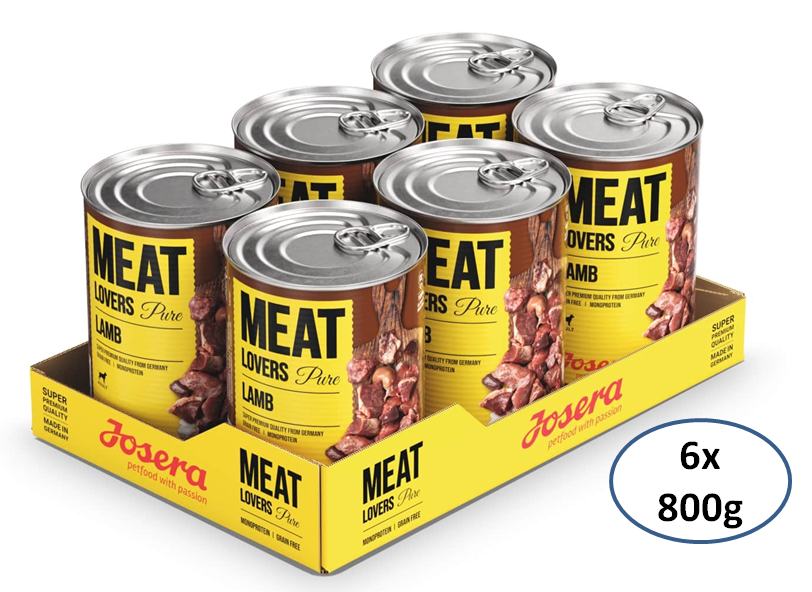 Josera Meat Lovers Pure Lamb 6x800g