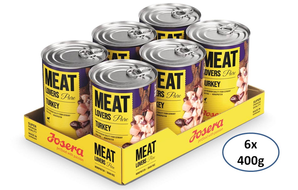 Josera Meat Lovers Pure Turkey 6x400g