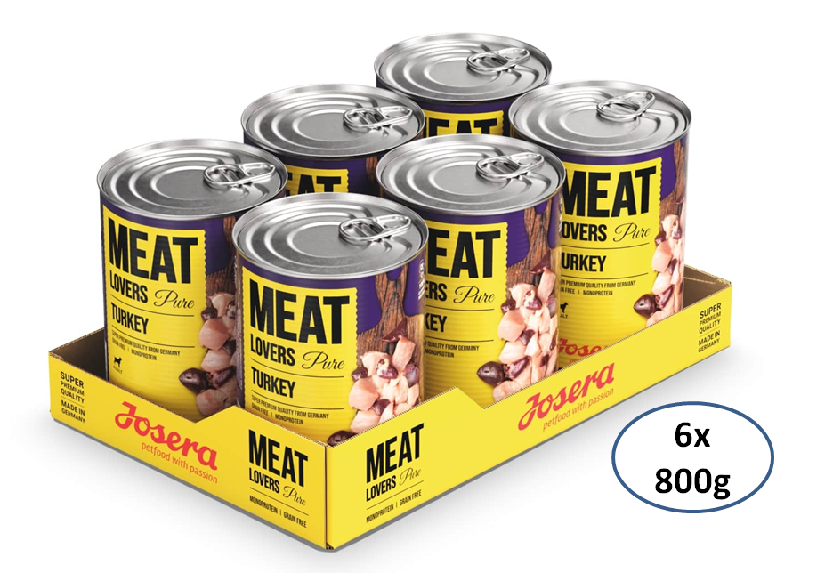 Josera Meat Lovers Pure Turkey 6x800g