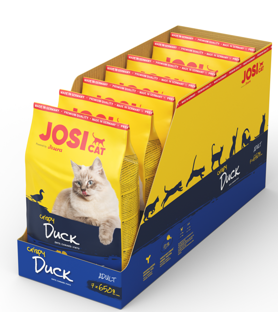 Josera JosiCat Crispy Duck 7x650g