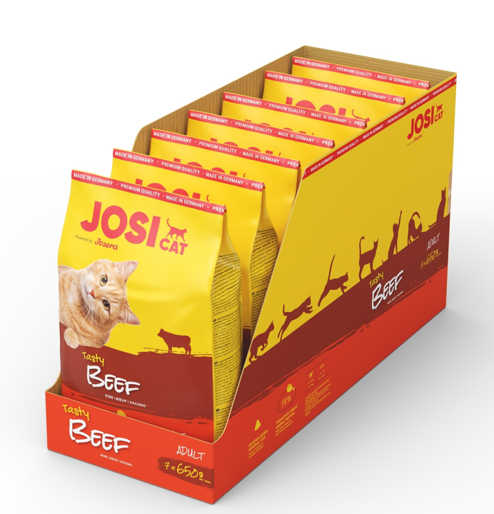 Josera JosiCat Tasty Beef 7x650g