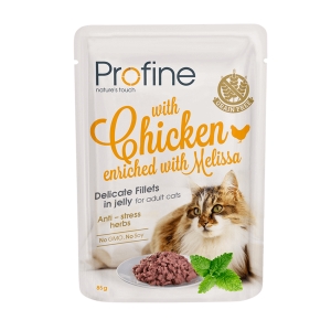 Profine Cat Pouch Chicken in Jelly märgtoit kassidele 85g