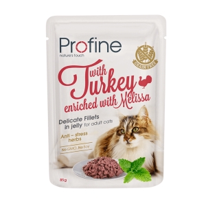 Profine Cat Pouch Turkey in Jelly märgtoit kassidele 85g