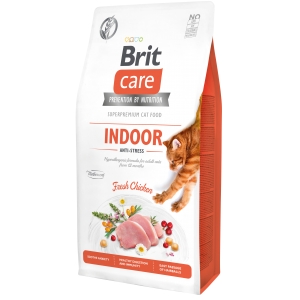 Brit Care Cat Grain-Free Indoor Anti-Stress kassitoit 7 kg