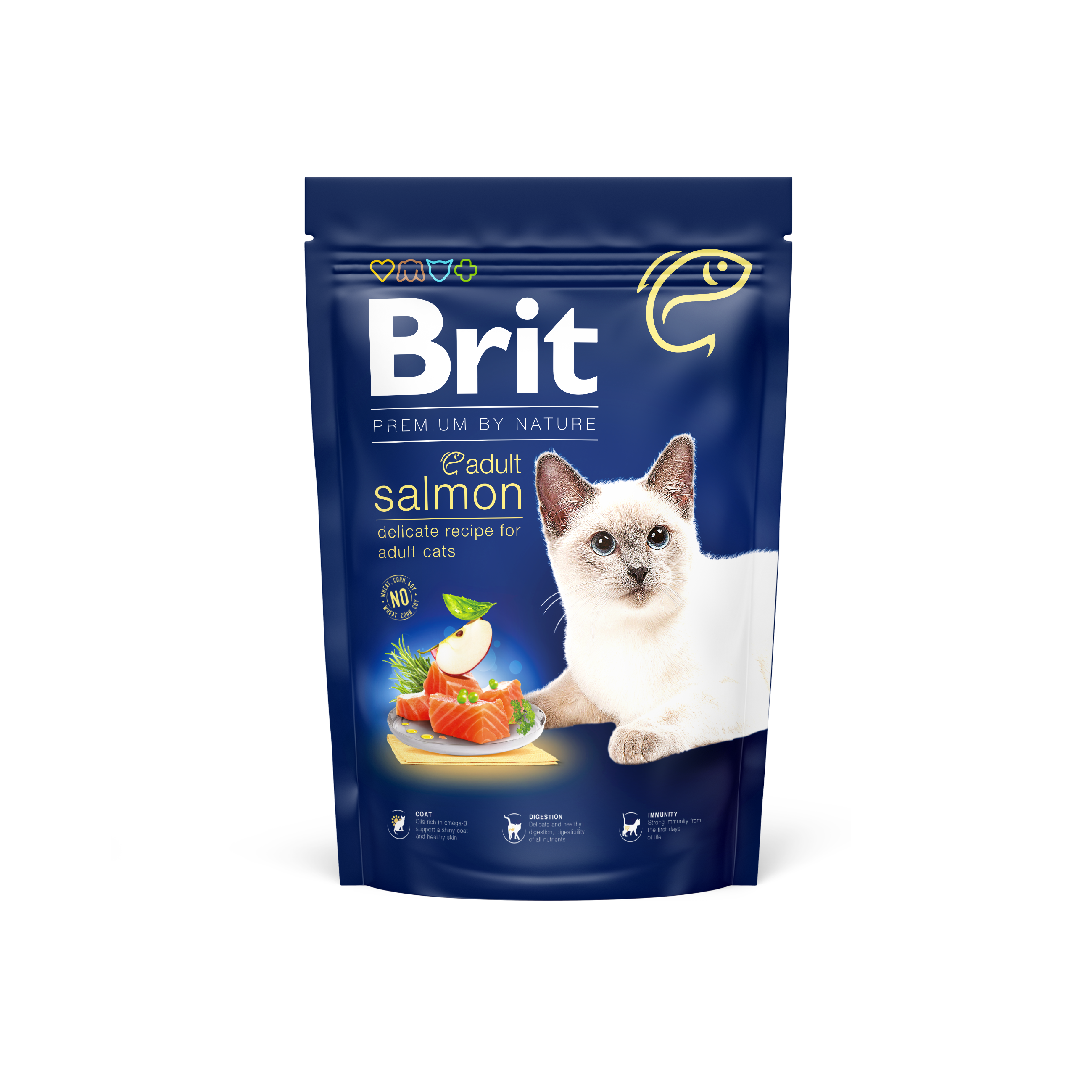 Brit Premium Cat Adult Salmon kassitoit 1,5kg