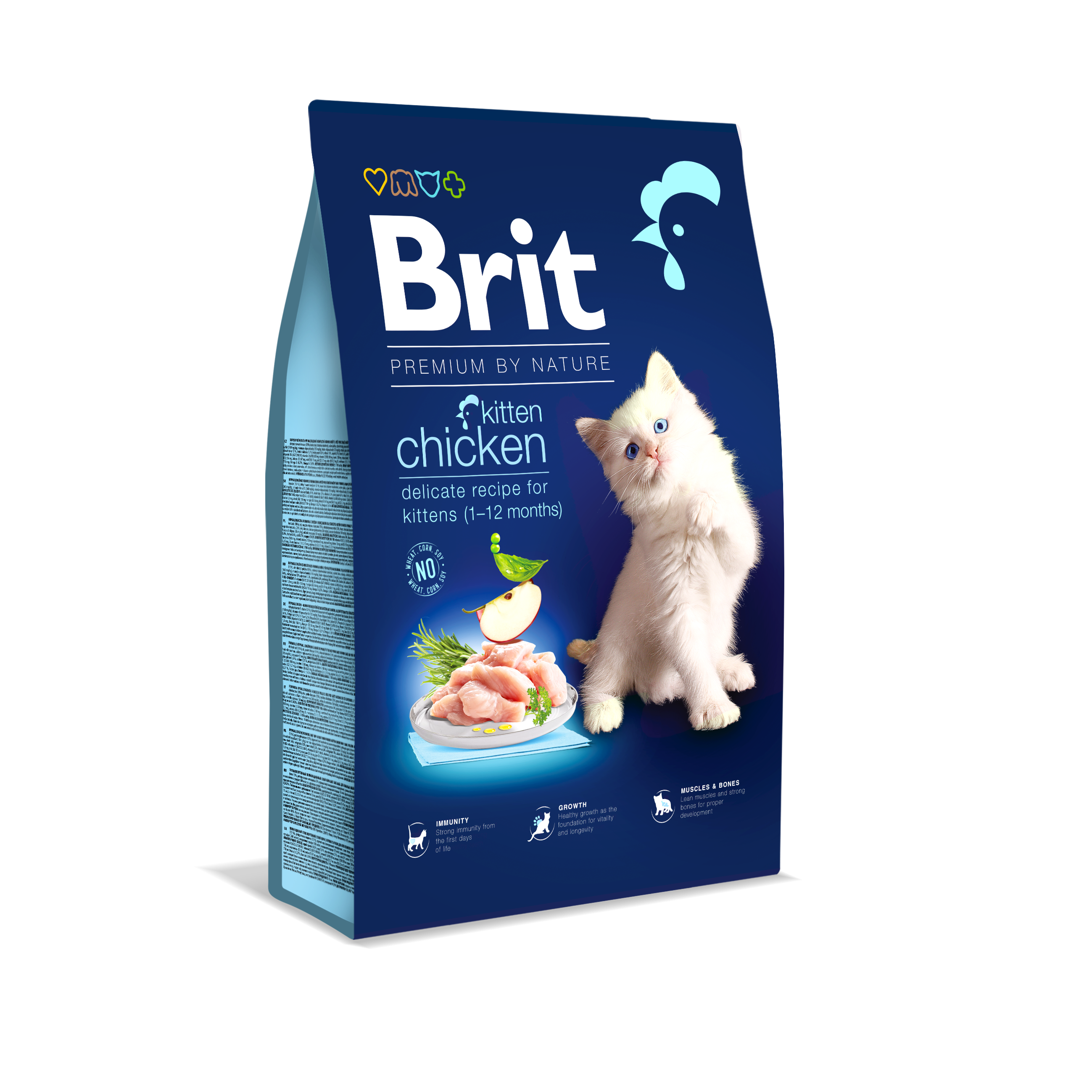 Brit Premium Cat Kitten Chicken kassitoit 8kg