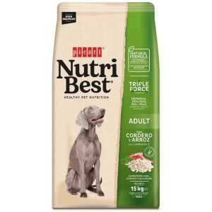 Nutribest Adult Lamb & Rice koeratoit 15kg
