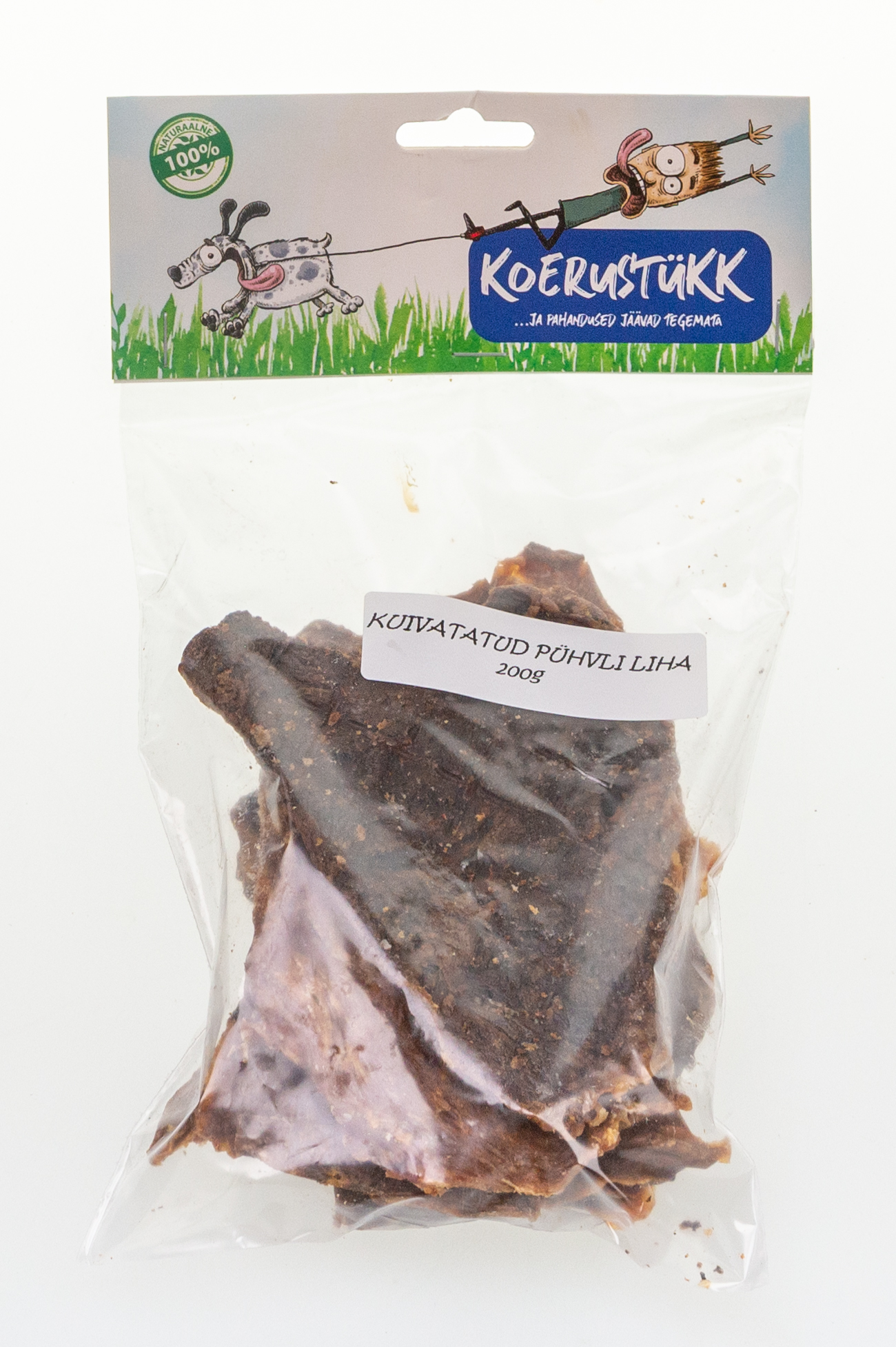 Koerustükk - Kuivatatud pühvli liha 200g