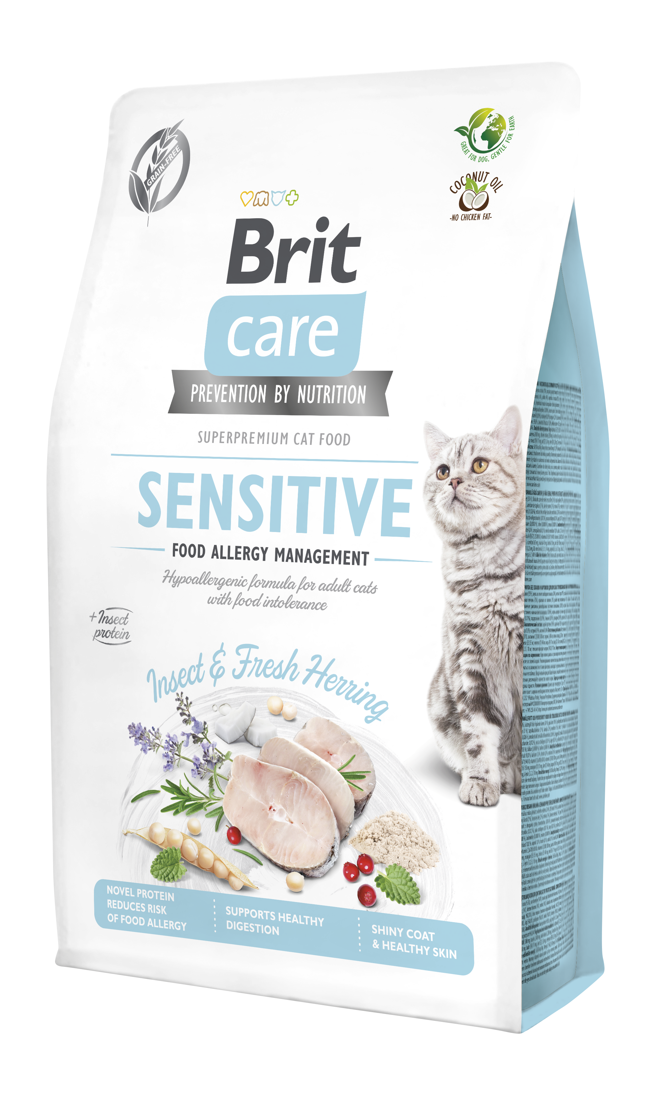 Brit Care Cat Grain-Free Insect & Fresh Herring kassitoit 2 kg