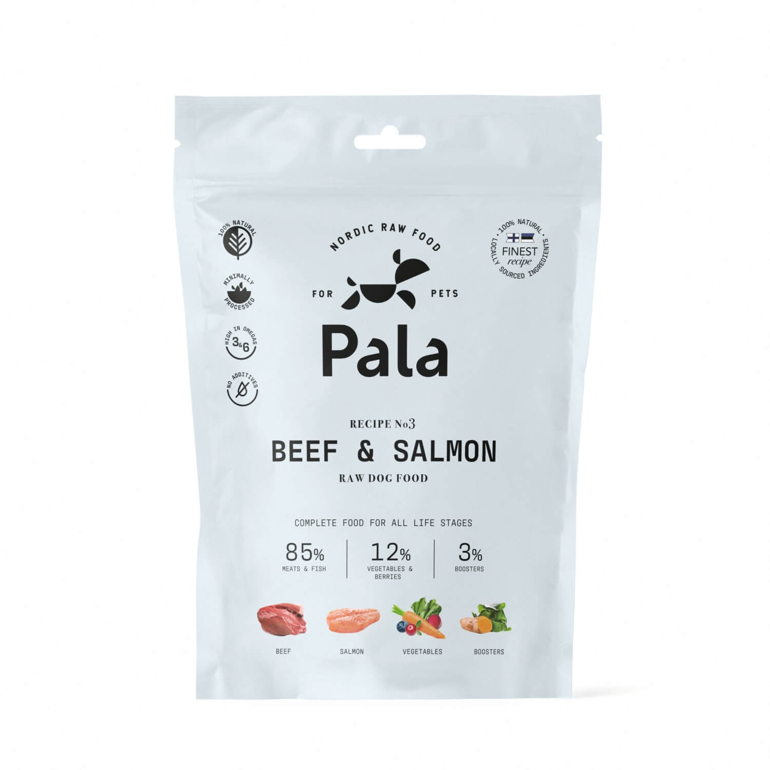 Pala koera toortoit veis/lõhe 100g
