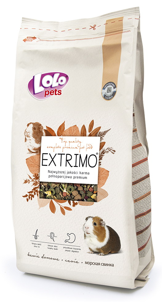 LoLo Pets Extrimo täissööt merisigadele 750g