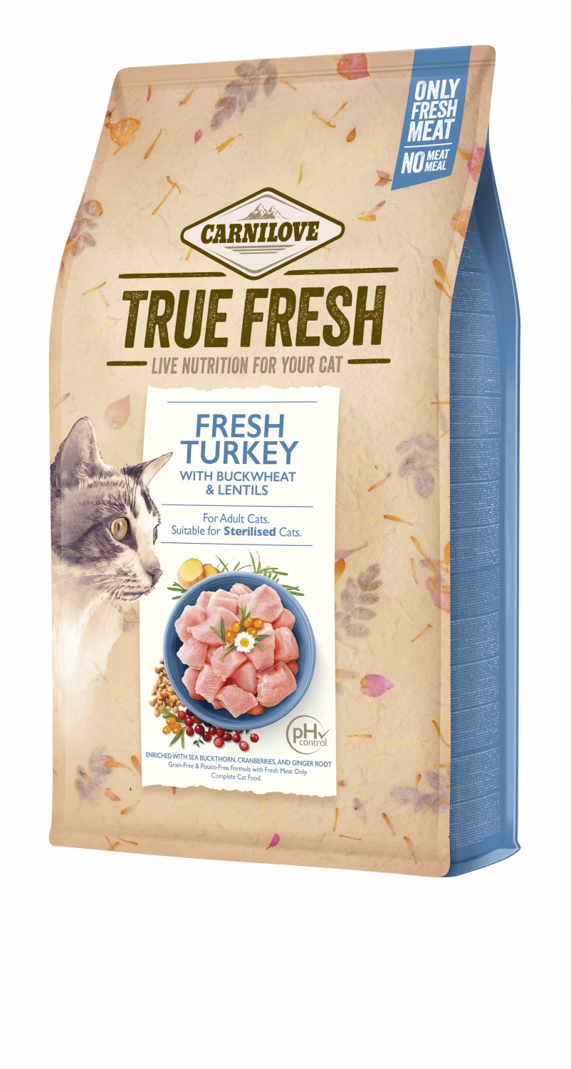 Carnilove True Fresh Cat Turkey kassitoit 1,8kg