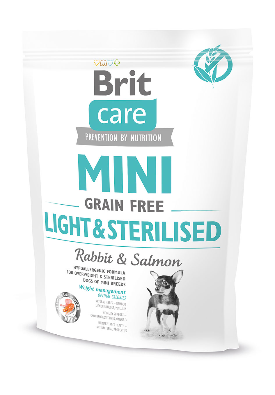 Brit Care Mini Light & Sterilised teraviljavaba koeratoit 400g