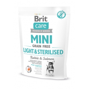 Brit Care Mini Light & Sterilised teraviljavaba koeratoit 400g