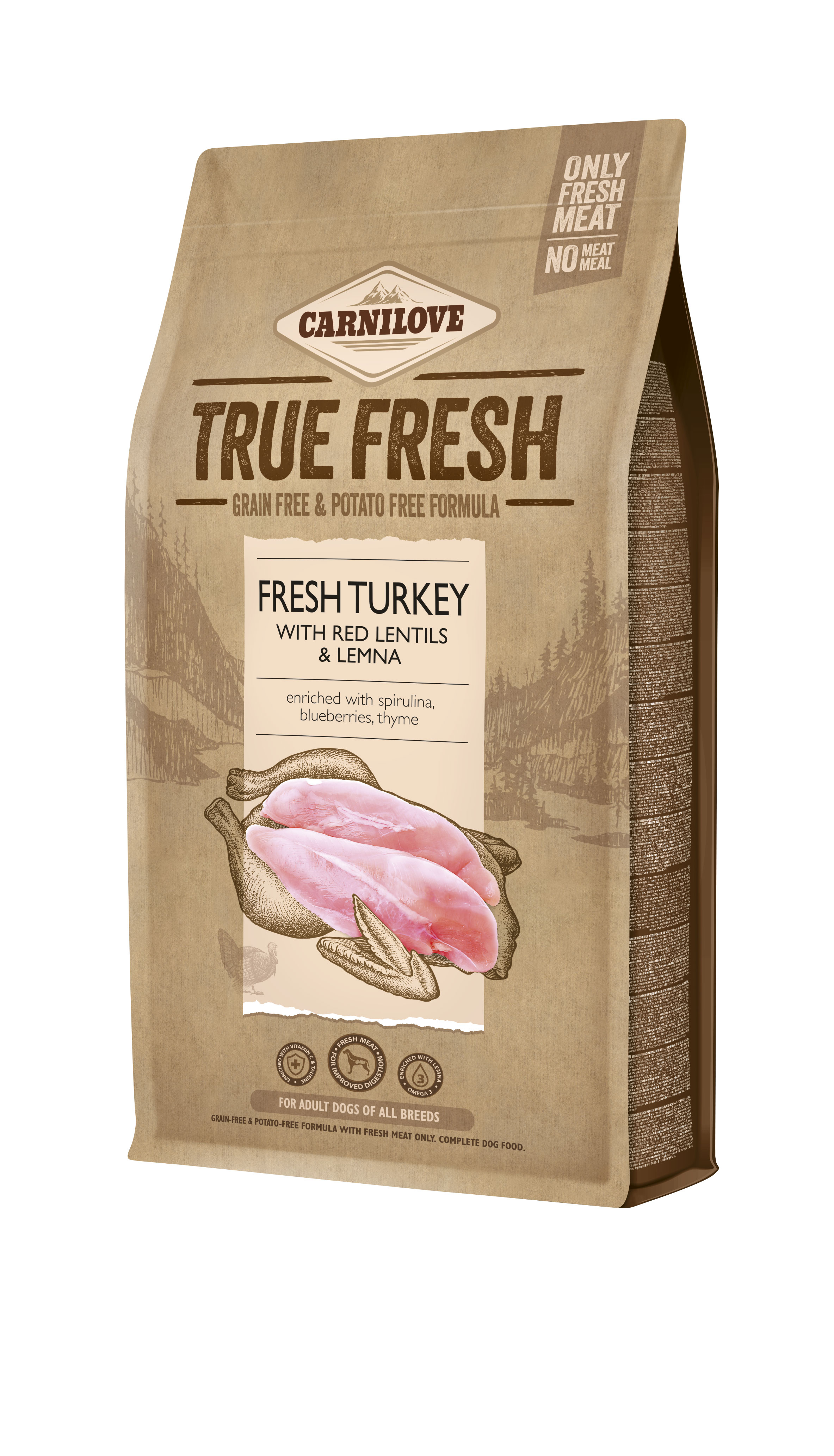 Carnilove True Fresh Turkey koeratoit 1,4kg