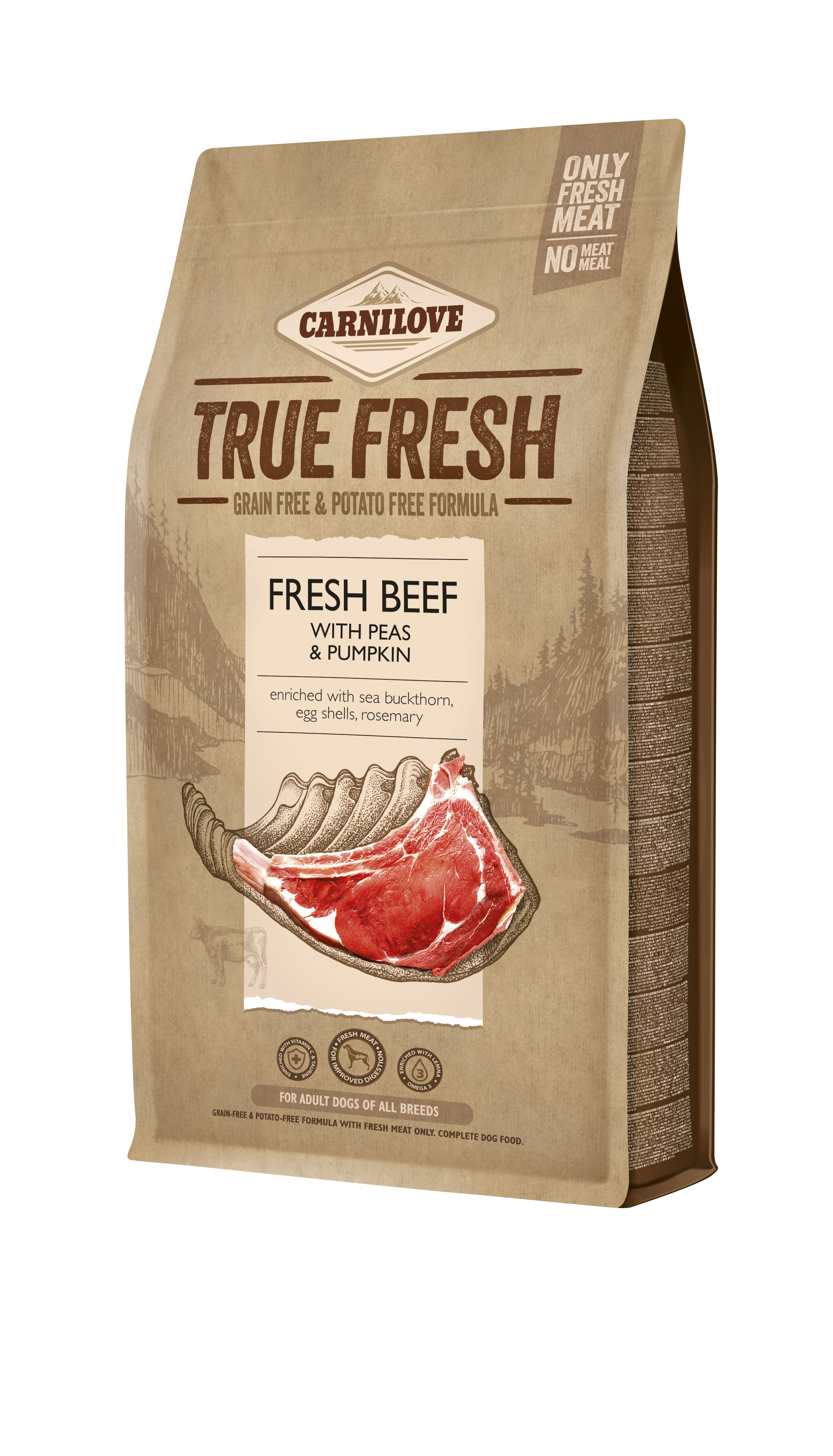 Carnilove True Fresh Beef koeratoit 1.4kg