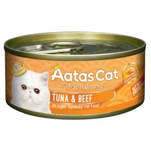 Aatas Cat Tantalizing Tuna &Beef konserv kassidele 80g