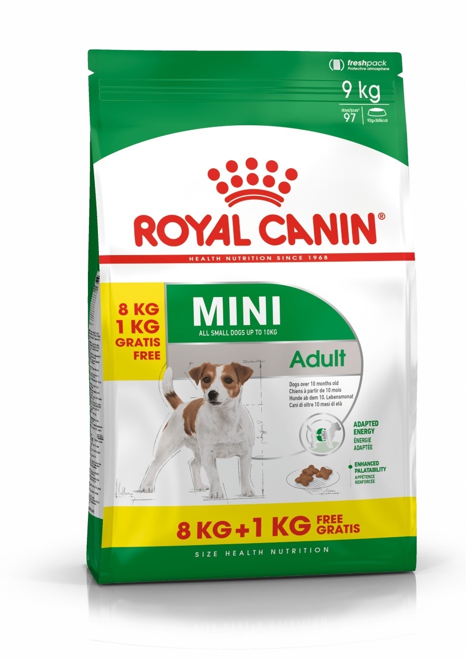 Royal Canin SHN Mini Adult 8+1 kg