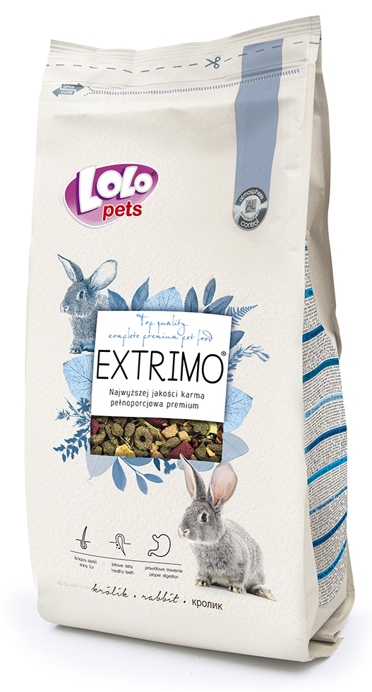 LoLo Pets Extrimo täissööt jänestele 750g