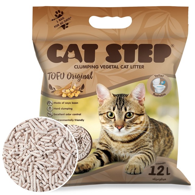 Cat Step Tofu Original kassiliiv 5,6 kg/12 l