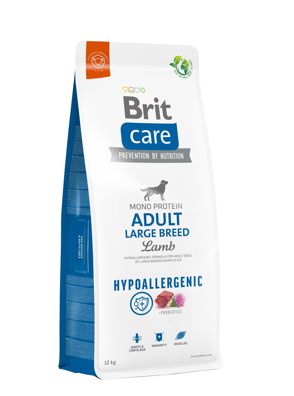 Brit Care Hypoallergenic Adult Large Breed Lamb koeratoit 12kg