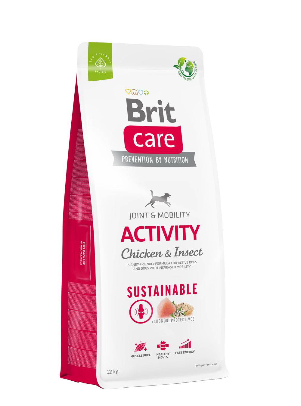 Brit Care Sustainable Activity Chicken&Insect koeratoit 12kg