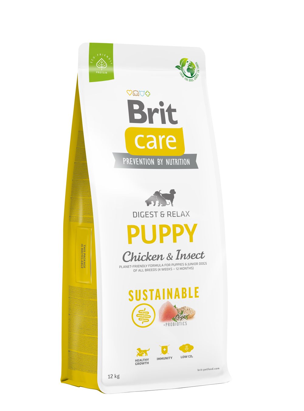 Brit Care Sustainable Puppy Chicken&Insect koeratoit 12kg