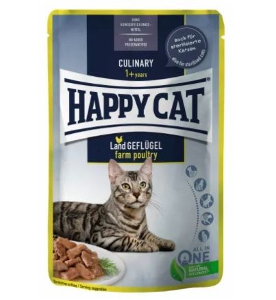 Happy Cat Culinary Farm Poultry 24x85g