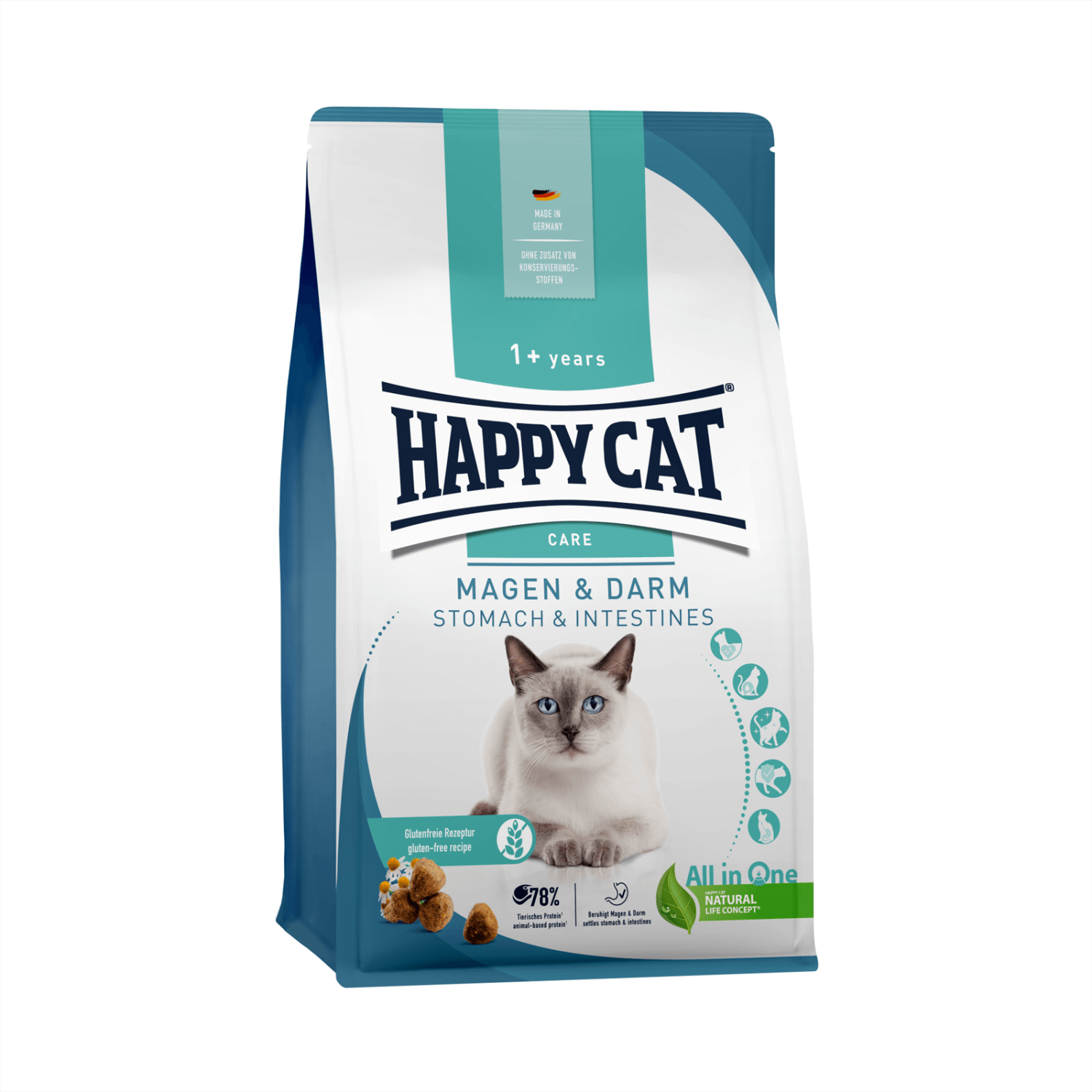 Happy Cat Sensitive Stomach&Intestine 4kg
