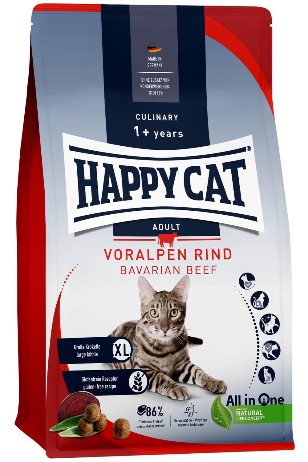 Happy Cat Culinary Adult Voralpen-Rind 10kg