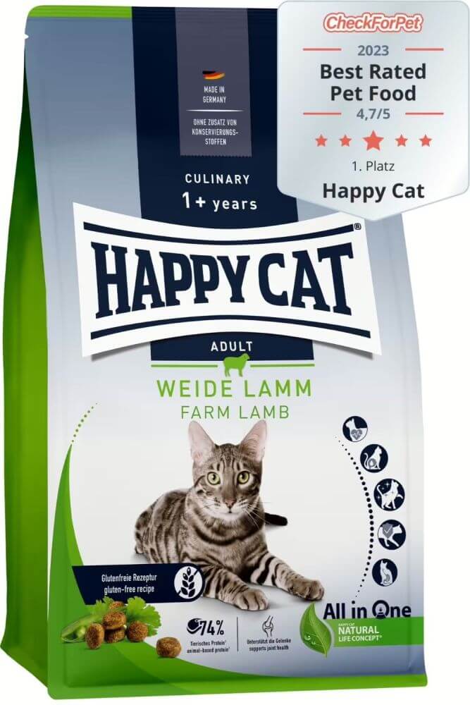 Happy Cat Adult Culinary Weide Lamm 10kg