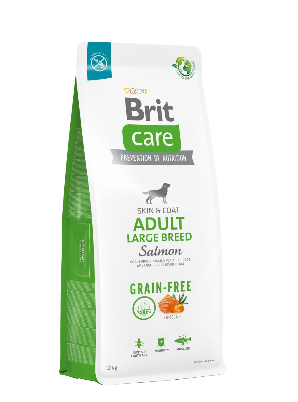 Brit Care Grain-Free Adult Large Breed Salmon koeratoit 12kg