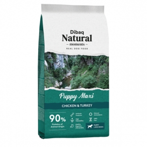 Dibaq Natural Moments suurt tõugu kutsikatoit 15kg