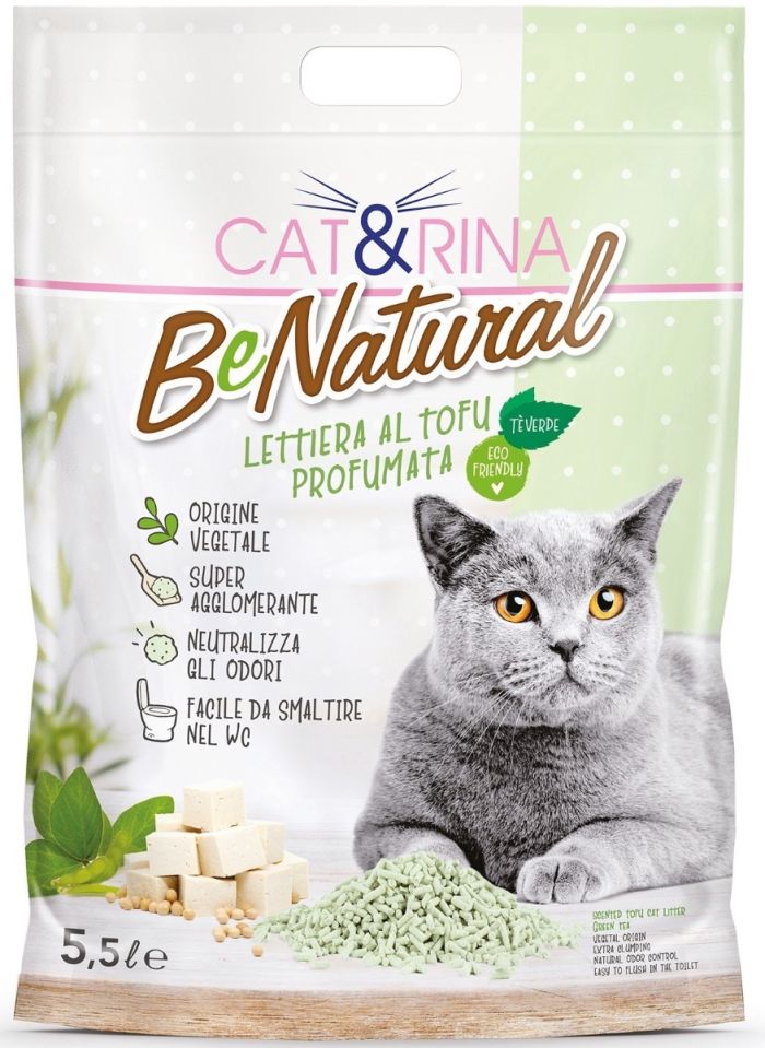 Cat&Rina TOFU BeNatural 100% naturaalne taimekiust roheline tee kassiliiv 5,5L