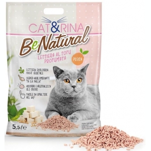 Cat&Rina TOFU BeNatural 100% naturaalne taimekiust virsik kassiliiv 5,5L