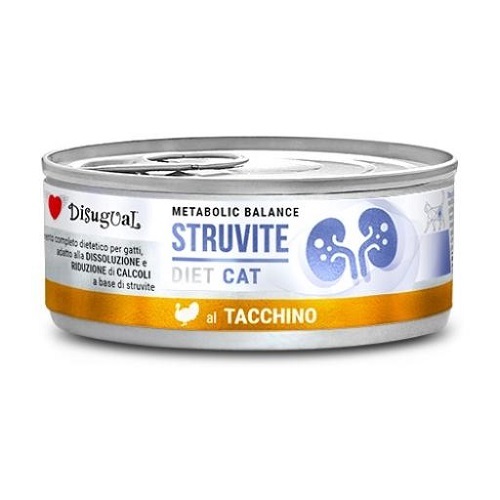 Disugual Diet Cat Struvite kalkun kassikonserv 85g