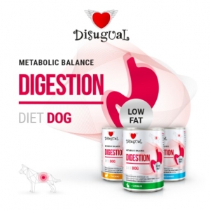 Disugual Diet Dog Digestion kalkuniga seedimist tasakaalustav konserv koertele 400g