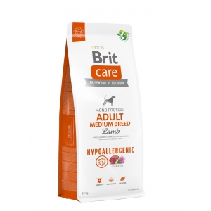 Brit Care Hypoallergenic Adult Medium Breed Lamb koeratoit 12kg