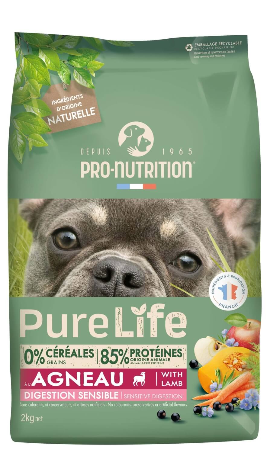 Pro-Nutrition PureLife Adult Selection Lamb 2kg