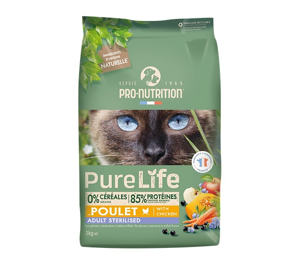 Pro-Nutrition PureLife Sterilised with Chicken 2kg