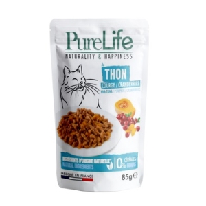 Pro-Nutrition PureLife консервы из тунца и тыквы для кошек 85г