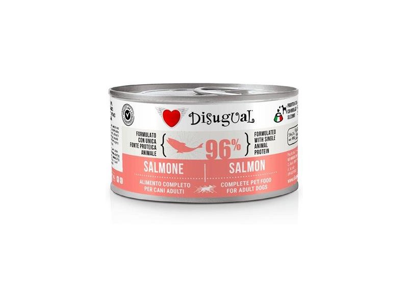 Disugual консервы для собак с лососем 150g