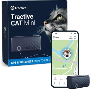Устройство позиционирования Tractive GPS Mini для кошек, темно-синий