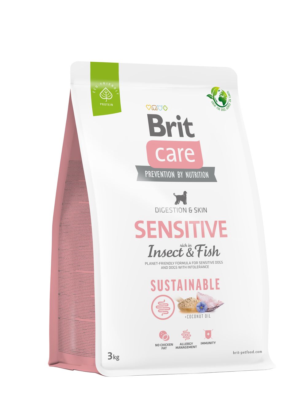 Brit Care Sustainable Insect & Fish koeratoit 3kg