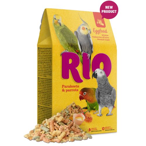 Rio munatoit parakiitidele ja papagoidele 250g