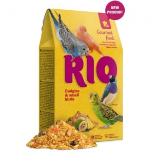 Rio Gourmet gurmeetoit viirpapagoile ja väikestele papagoidele 250g