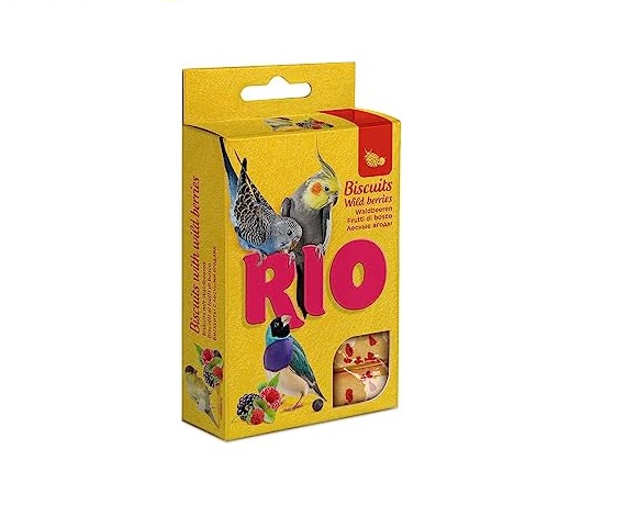 RIO Biscuits for all birds with wild berries, 5x7 g