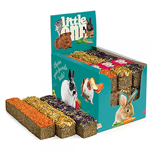 Little One Stick from meadow grasses with topping, assorted (carrot, marigold, rose), 85 g 1tk